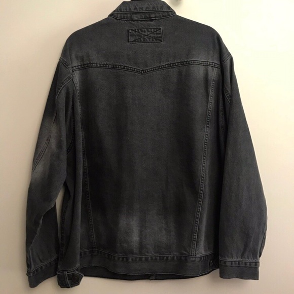 ASOS CURVE Black Jean Jacket - Picture 4 of 4